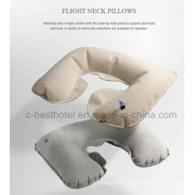 Almohada inflable para el cuello con aire en forma de U más nueva 2016